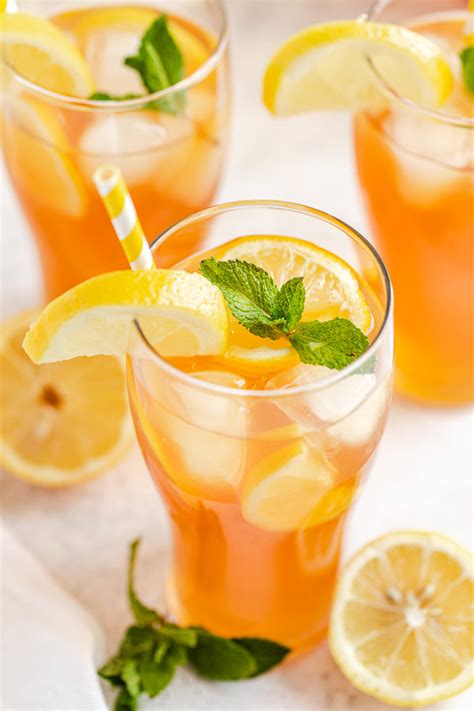 Homemade Lemon Iced Tea | Queenslee Appétit