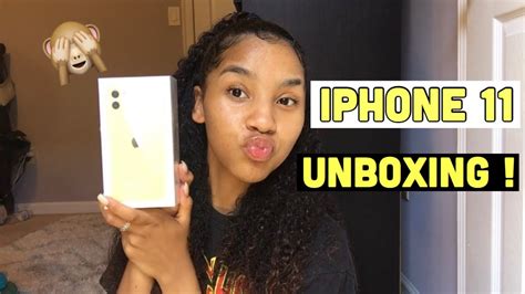 IPHONE 11 UNBOXING !! (first impression) - YouTube