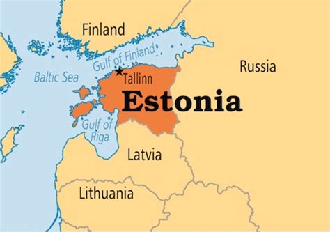 Estonia is a small country in northern Europe that has about as many ...