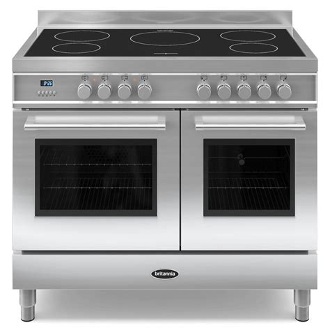 high end electric range with side by side double oven - Google Search | Range cooker, Electric ...