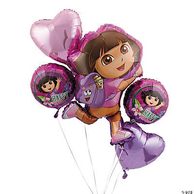 Dora The Explorer™ Mylar Balloons - Oriental Trading - Discontinued