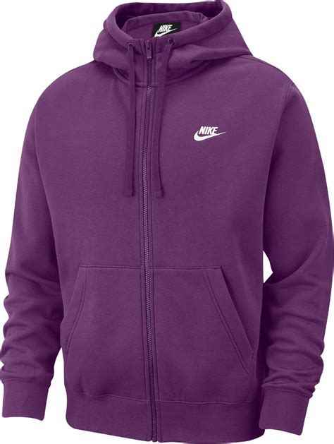 Bluza męska Sportswear Club Fleece Full Zip Nike - purple - sklep Sport ...