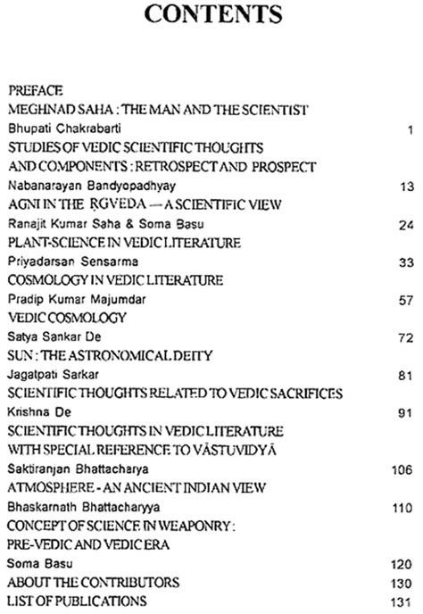 Vedic Studies- Scientific Thoughts in Vedic Literature (Volume 3) | Exotic India Art