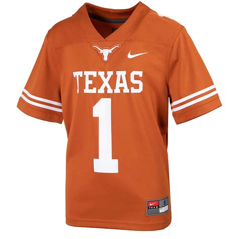 Nike Boys' University of Texas Fanwear Replica Football Jersey | Academy