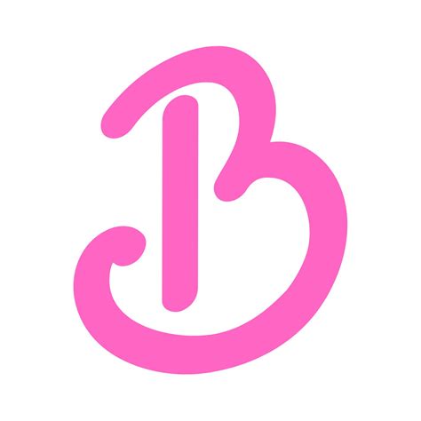 Barbie B Pink Logo SVG Digital Instant Download - Etsy