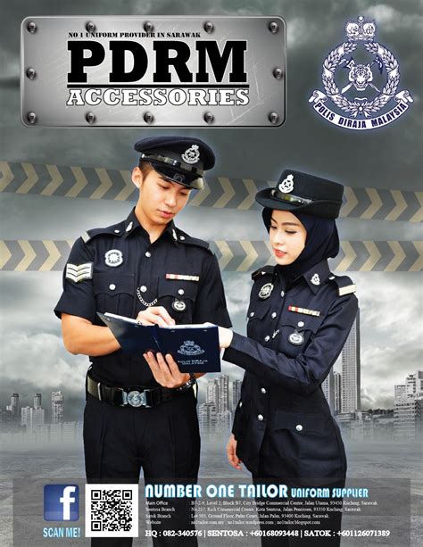 Baju Uniform Polis Diraja Malaysia