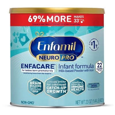 Enfamil Enfacare Neuropro Powder Infant Formula - 23oz : Target