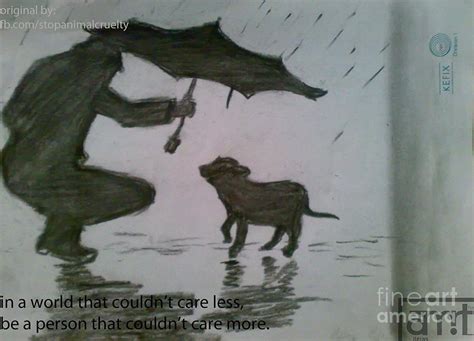 Stop animal cruelty Drawing by Amwrit Puri - Fine Art America