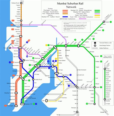 mumbai metro map stations