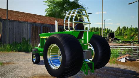 John Deere Tractor Pulling FS19 - KingMods