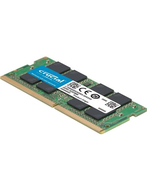 Crucial 8GB Kit (8GBx1) DDR4 3200 SODIMM Laptop Memory