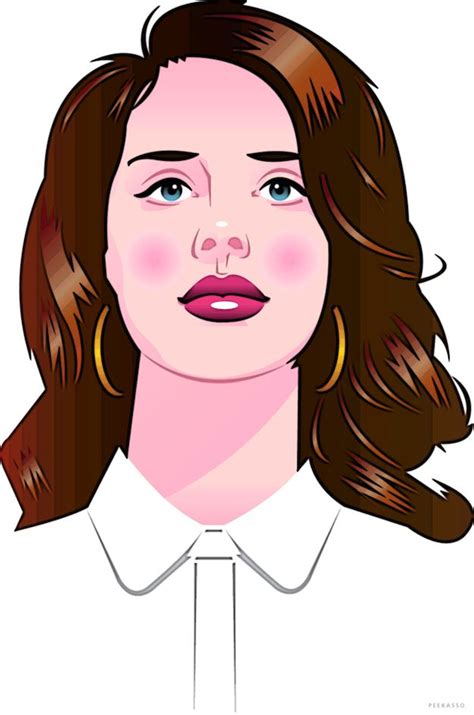 30 Pieces Of Lana Del Rey Fan Art Internet Art, Celebrity Portraits, Visual Artist, Songwriting ...