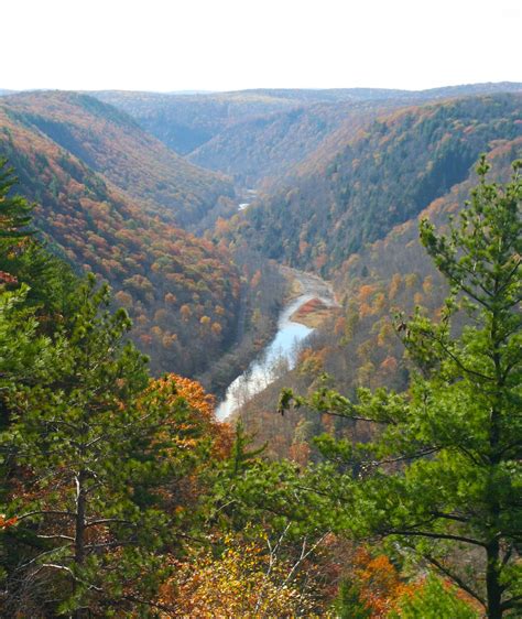 Pine Creek Gorge, Pennsylvania, aka "The Grand Canyon of the East ...