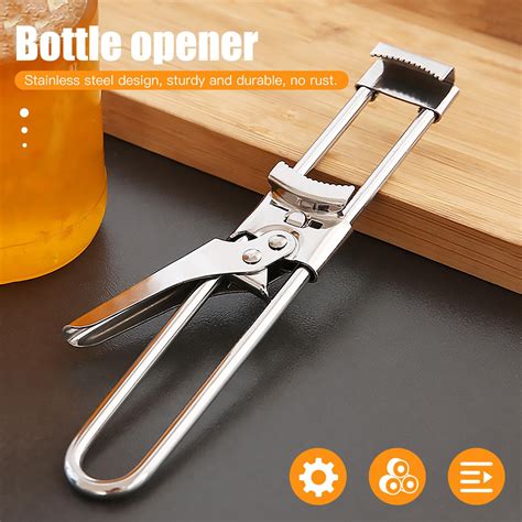 Adjustable Stainless Steel Can Opener - Kitchenware Crew