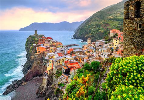 Vernazza Sunset Jigsaw Puzzle