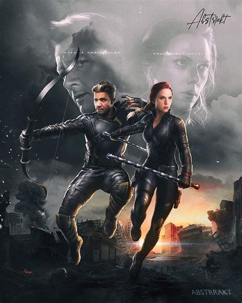 Hawkeye And Black Widow