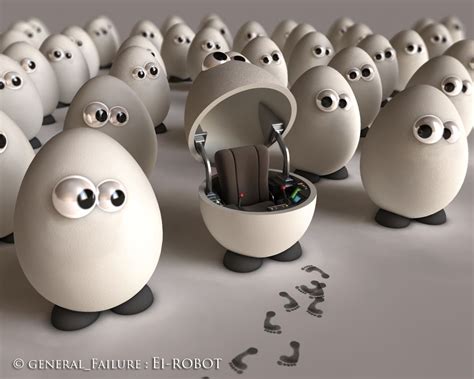 Funny Egg Wallpaper