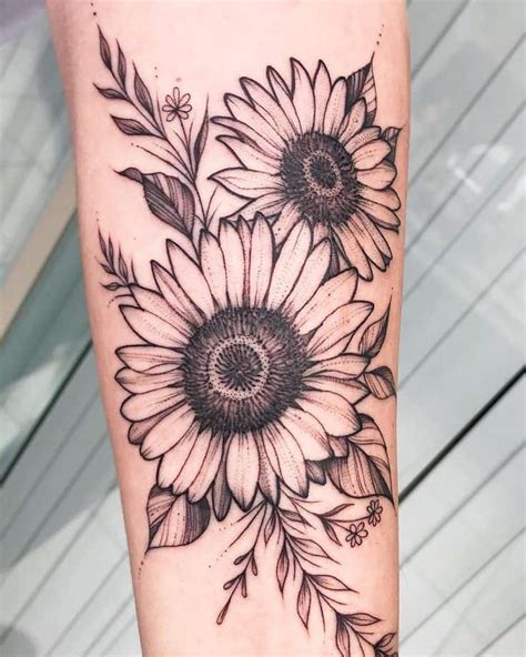 135 Sunflower Tattoo Ideas - [Best Rated Designs in 2021]