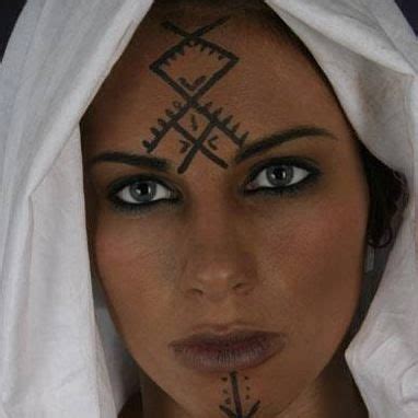 Amazigh “berber “ woman with facial tattoos Tribal Face Tattoo, Tribal ...