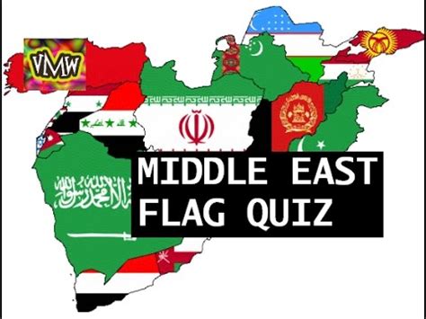 Middle East Flags Quiz - YouTube