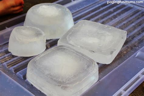 Melting Ice & Salt Science Experiment