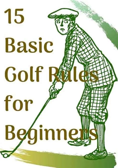 What are the Basic Golf Rules for Beginners? [Top 15 Rules in Golf] - Golfs Hub