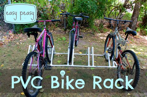 DIY PVC Bike Rack - Made By Marzipan