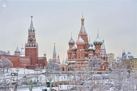 Main Moscow Attractions in Heavy Snowfall - ArtLook Photography