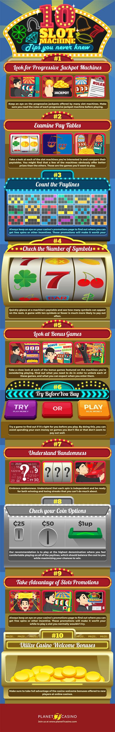 10 Slot Machine Secret Tips You Never Knew [Infographic]