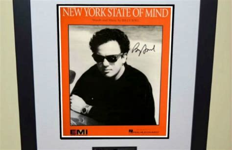 Billy Joel, New York State Of Mind, Signed Sheet Music,ROCK STAR gallery