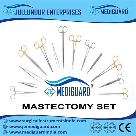 MASTECTOMY SET at Rs 1500 | Stainless Steel Surgical Instruments in New Delhi | ID: 2852951977497