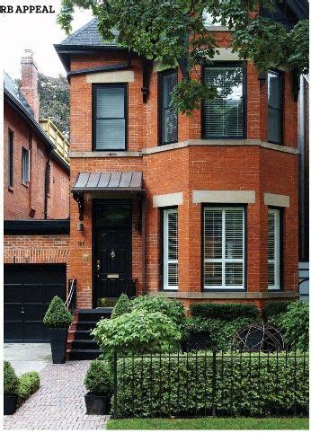 brick townhouse | House paint exterior, Facade house, Exterior house colors