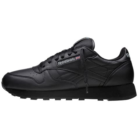 Reebok Classic Leather Men's Shoes - Black | Reebok US in 2021 | Mens ...