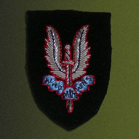 (RHDBG0353) SAS Officers Beret Badge - Warstore