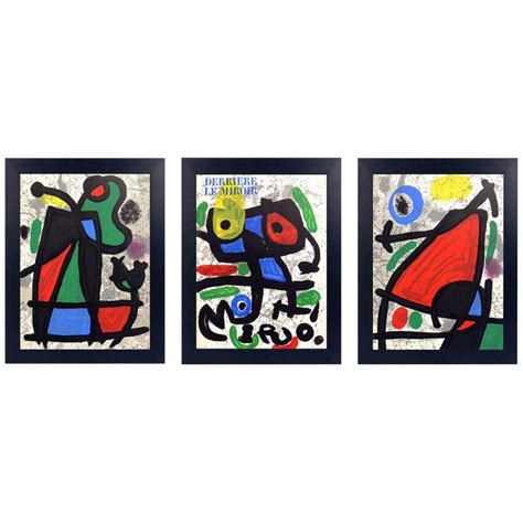 Joan Miró Lithographs For Sale at 1stDibs