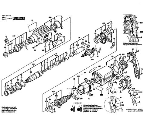 Bosch Hammer Drill Parts Diagram | Reviewmotors.co