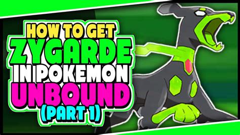 How to Get Zygarde in Pokemon Unbound [] Zygarde Cube Locations [] Part ...