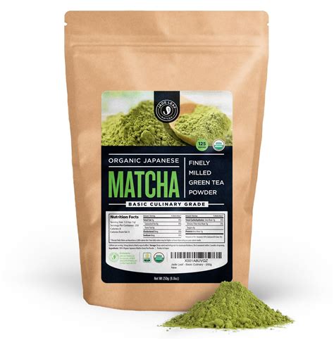 Jade Leaf - Organic Japanese Matcha Green Tea Powder, Basic Culinary ...