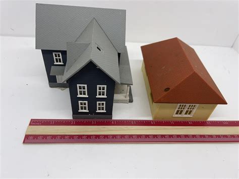 HO Scale Building Updated American Bungalow House Model House Hand Made ...