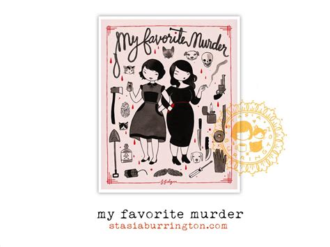 My Favorite Murder Fan Art 8x10 Print SSDGM - Etsy