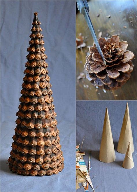 48 Amazing DIY Pine Cone Crafts & Decorations - A Piece Of Rainbow Free ...