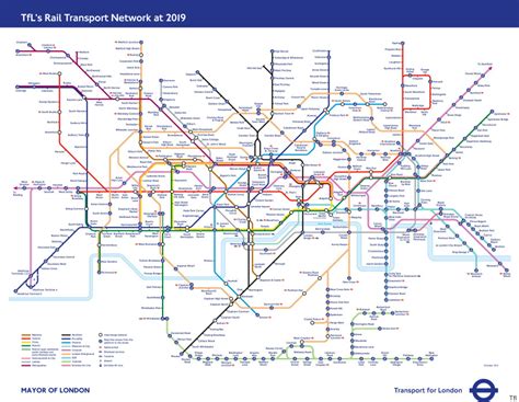 London Tube Map With Crossrail