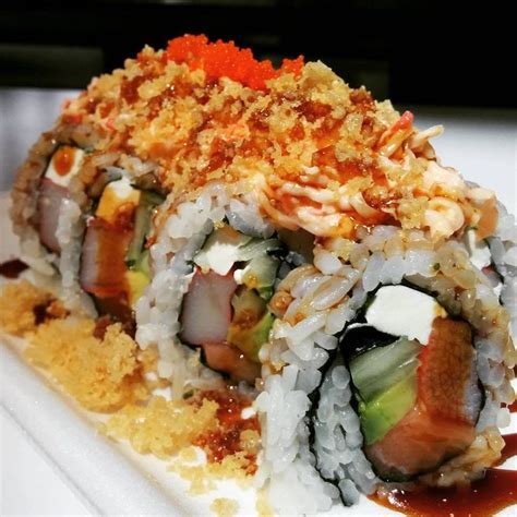 What's on the menu today at U-Roll Sushi? Mike's Mountain: salmon, krab ...