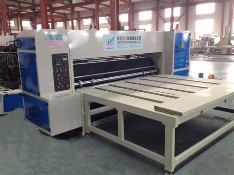 HY-GM series semi-auto corrugated carton rotary die cutter machine