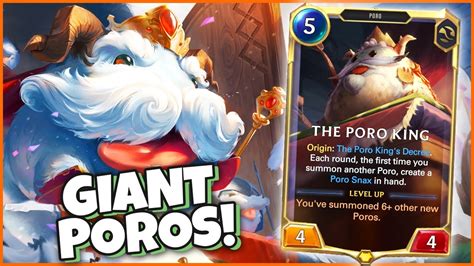 PORO KING FINALLY MAKES POROS GOOD!? - YouTube