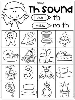 Th Worksheet Packet - Digraphs Worksheets - Distance Learning | Digraphs worksheets, Phonics ...