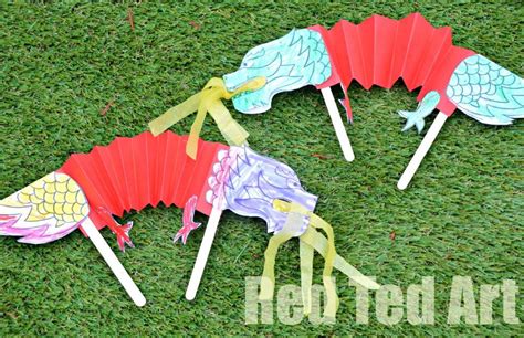 Easy Chinese New Year Crafts & Ideas for Kids & 2024 Year of the Dragon ...