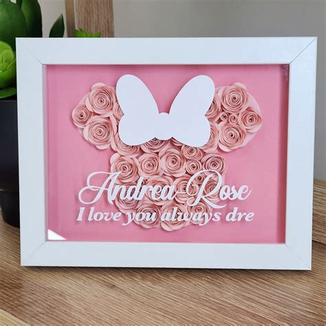 Minnie Mouse Frame - Handmade By Artsya