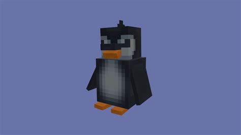 Penguin (Minecraft Mob) - Download Free 3D model by Bdog (@barkangel) [aa1c034] - Sketchfab