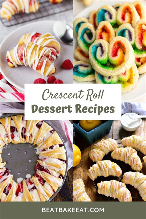 12 Crescent Roll Dough Dessert Recipes - Beat Bake Eat